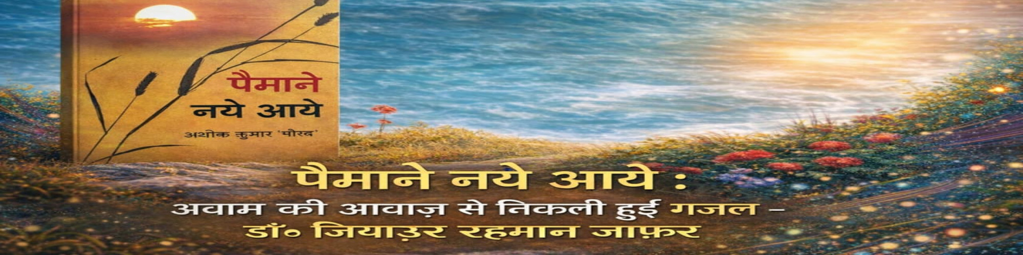पैमाने नये आये : अवाम की आवाज़ से निकली हुई ग़ज़ल- डॉ० ज़ियाउर रहमान जाफ़री